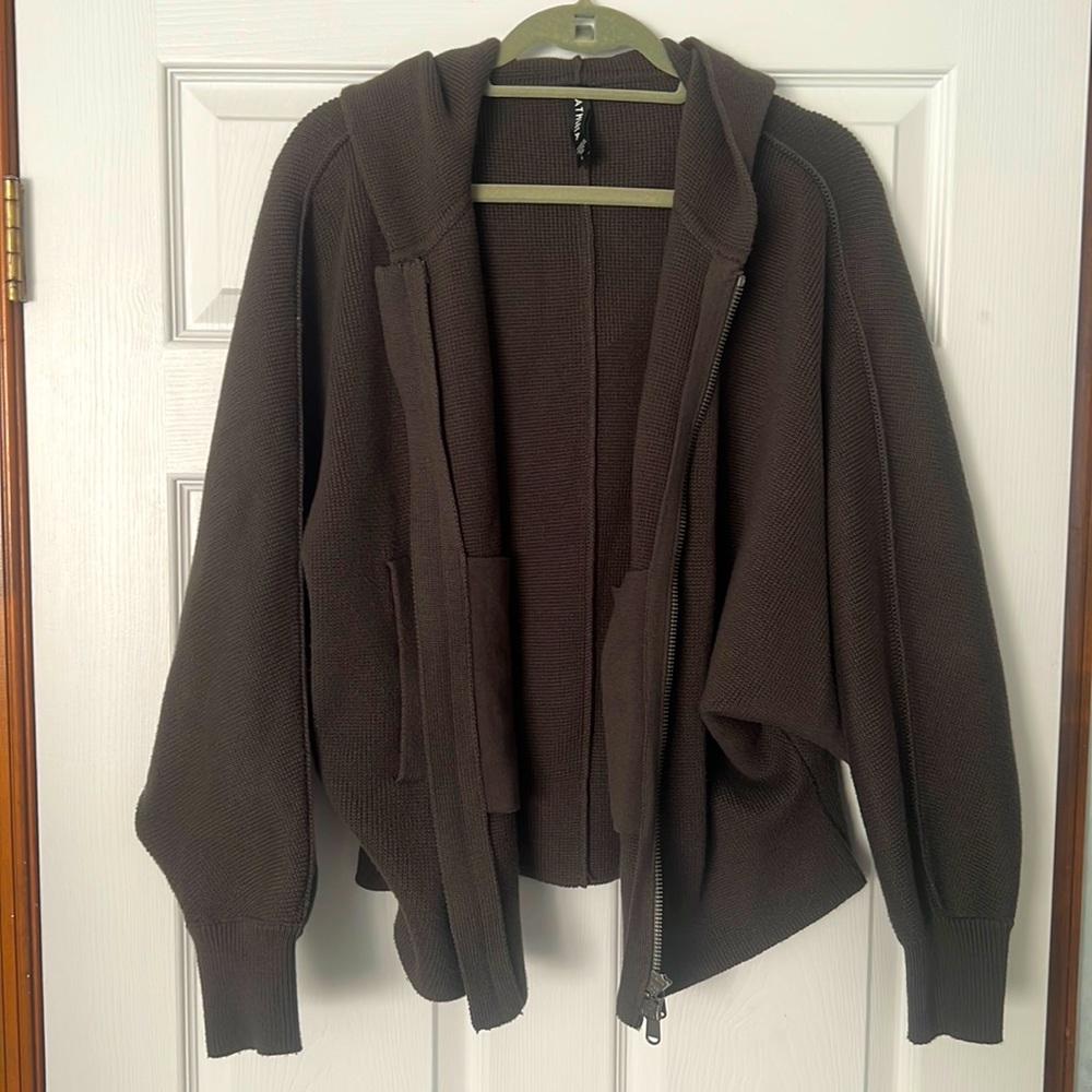 Athleta zip up sweater